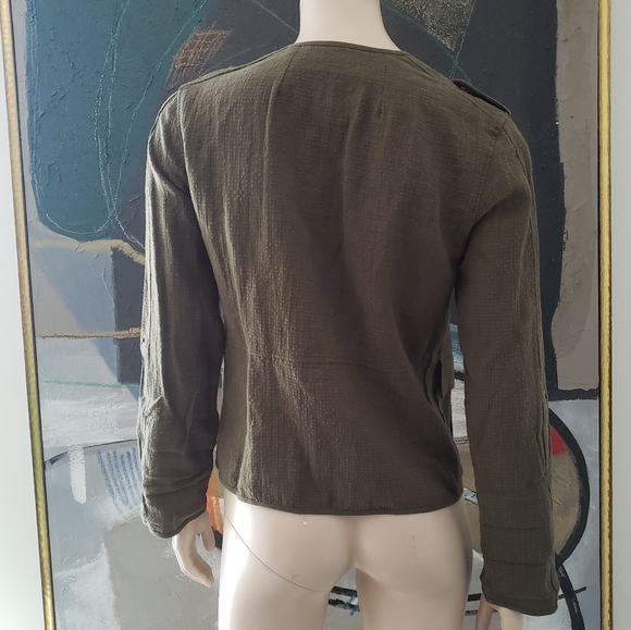 Anthropologie | Sanctuary Cropped Cargo Jacket - Picture 3 of 12